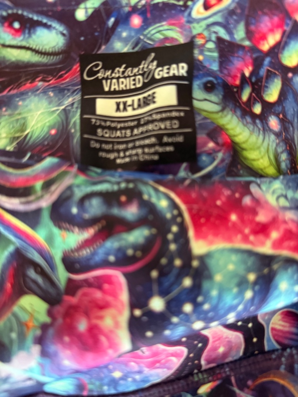 Constantly Varied Gear Dinoverse Capri Leggings XXL - Picture 4 of 5